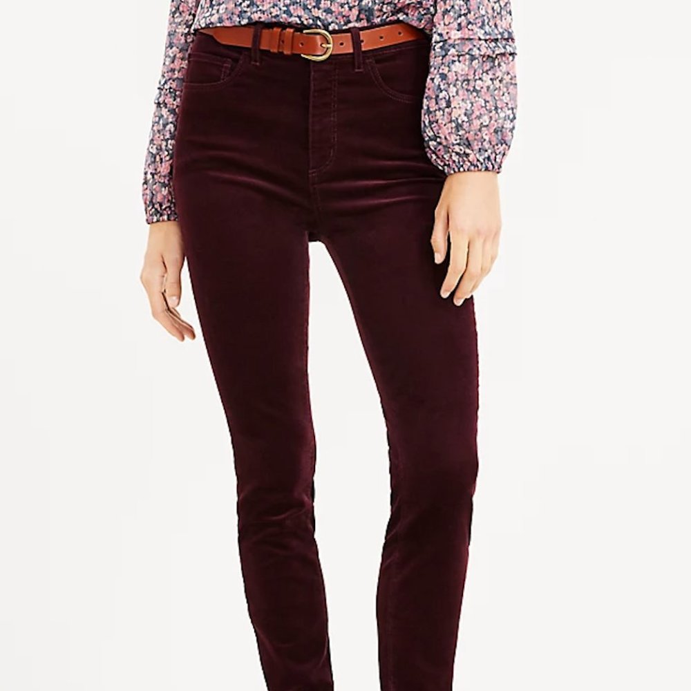 LOFT Skinny Corduroy Pants (Sz 10) - NWT